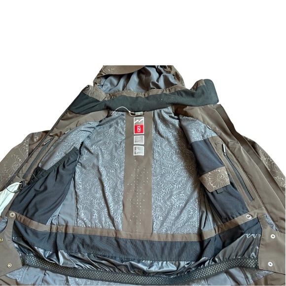 Mountain Force Ski Jacket in Brown Size 38 Medium NWOT - Picture 3 of 14